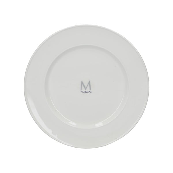 Valge portselanist taldrik, ø 22 cm Ridget - Mikasa-image-2