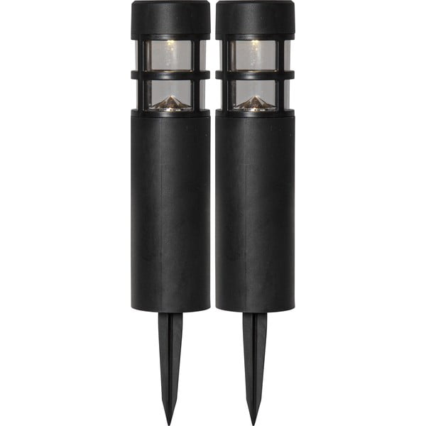 2 päikesepaneeli LED-tulede komplekt, kõrgus 28 cm Rundi - Star Trading