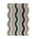 Sinine käsitsi kootud villane vaip 140x200 cm Cascade Wool - Flair Rugs