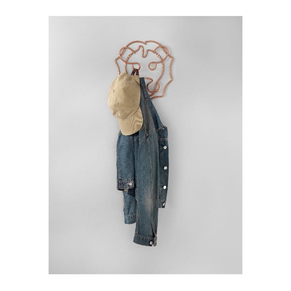 Lõvi kujuline seinakinnitus, laius 27 cm - Metaltex-image-1