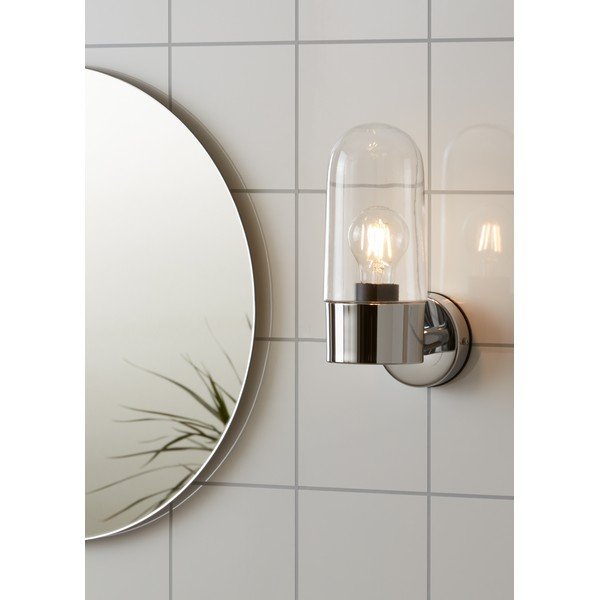 Seinalamp Wall Chrome Clear Zen - Markslöjd-image-1