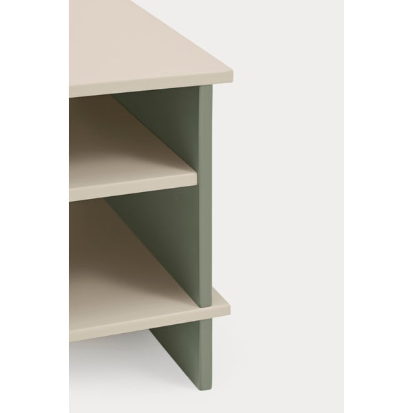 Roheline-kreem öökapp koos riiulitega Inari - Teulat-image-4