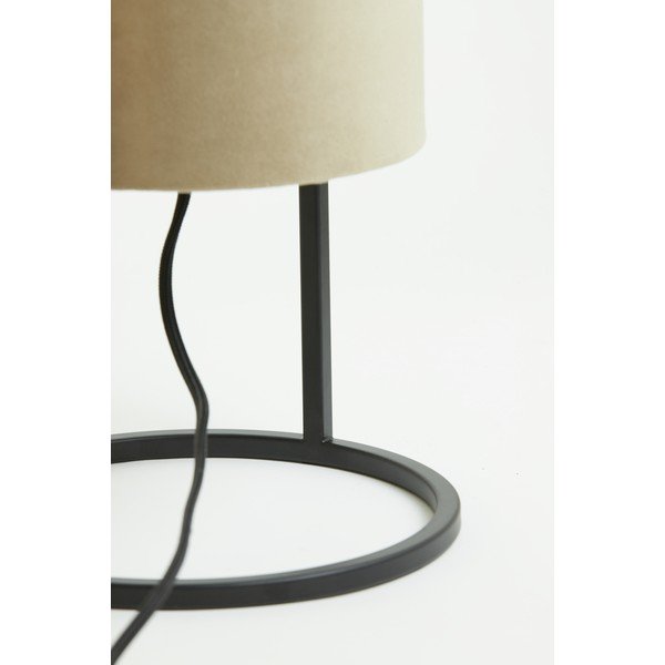 Must ja beež laualamp (kõrgus 35 cm) Santos - Light & Living-image-4
