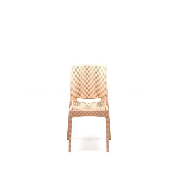 Beež rotangist aiamööbli komplekt 4-le Rattan - Floriane Garden-image-2
