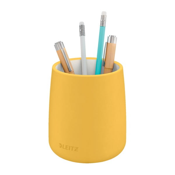 Kollane keraamiline pliiatsitass Cosy - Leitz-image-2