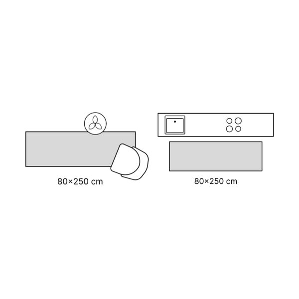 Pruun sise- ja välisvaip 80x250 cm Timber 1405 - Ayyildiz Carpets-image-4