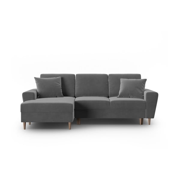 Helehall sametist panipaigaga nurgadiivanvoodi (vasak nurk) Kyoto - Cosmopolitan Design