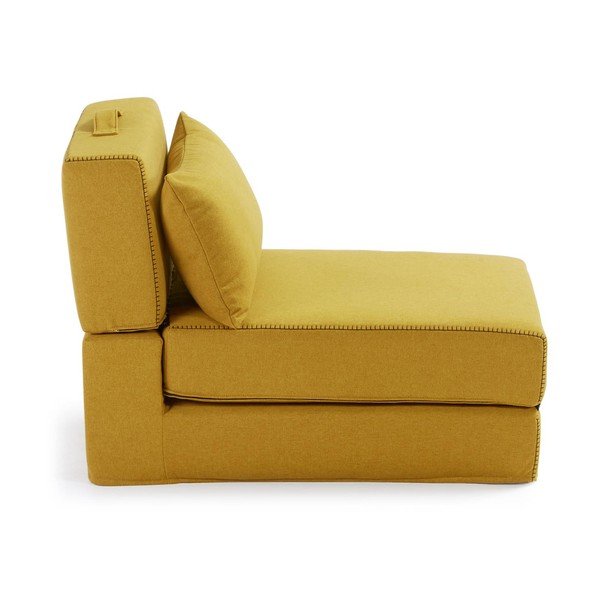 Kollane tool Arty - Kave Home-image-2