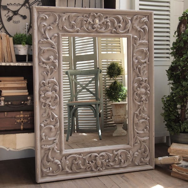 Zrcadlo Antique Grey, 90x121 cm