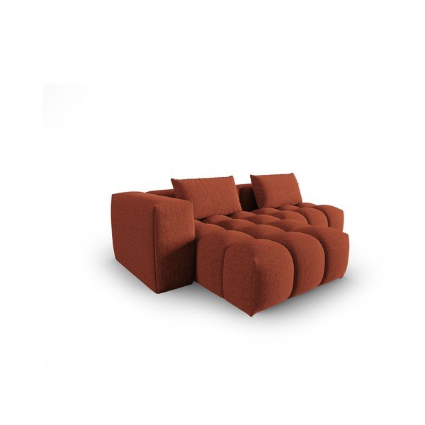 Terrakota värvi nurgadiivan (vasak nurk/diivanvoodiga) Verona - Cosmopolitan Design-image-3