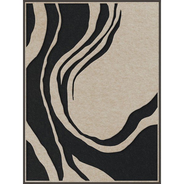 3D-pilt raamiga/akustiline 90x120 cm Sacred Silence 2 - Malerifabrikken