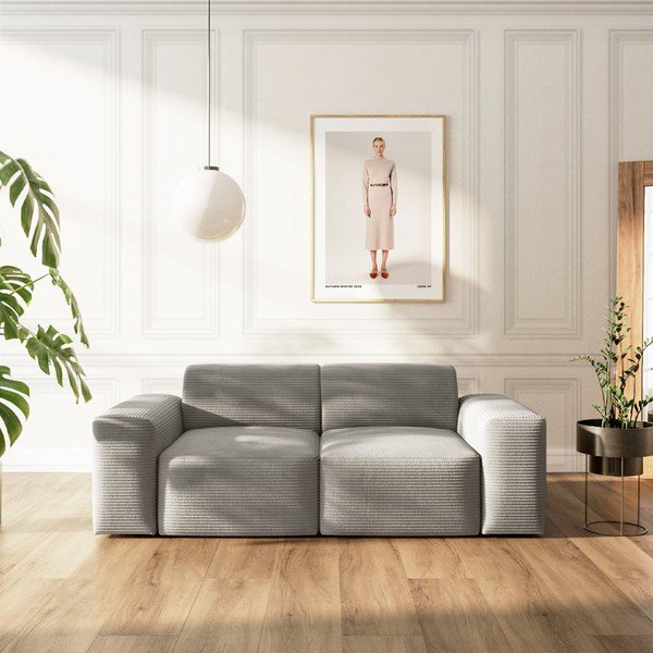 Hall velvetist diivan 205 cm Villet - Rodier-image-1
