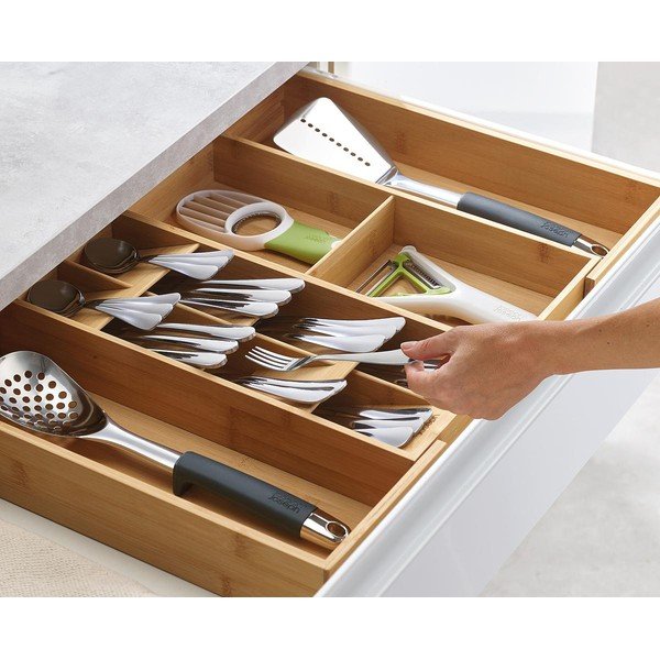 Reguleeritav bambusest sahtlitega kummut 32 x 40 cm DrawerStore Bamboo - Joseph Joseph-image-1