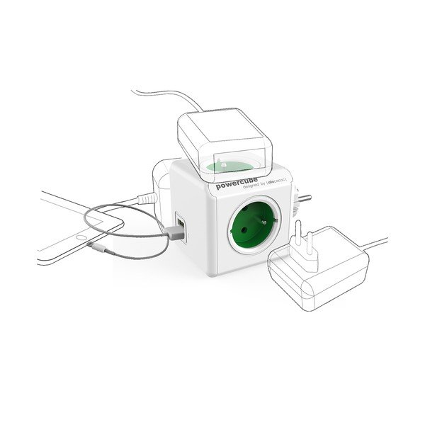 Pistikupesa PowerCube Original USB - Cubenest-image-2