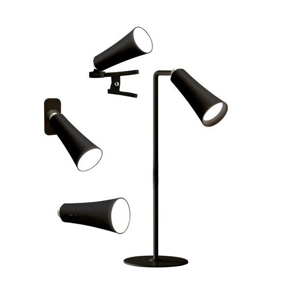Must LED-laualamp (kõrgus 47,5 cm) 4in1 - Brandani