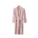 Roosa musliinist hommikumantel, suurus S/M Kimono - Foutastic
