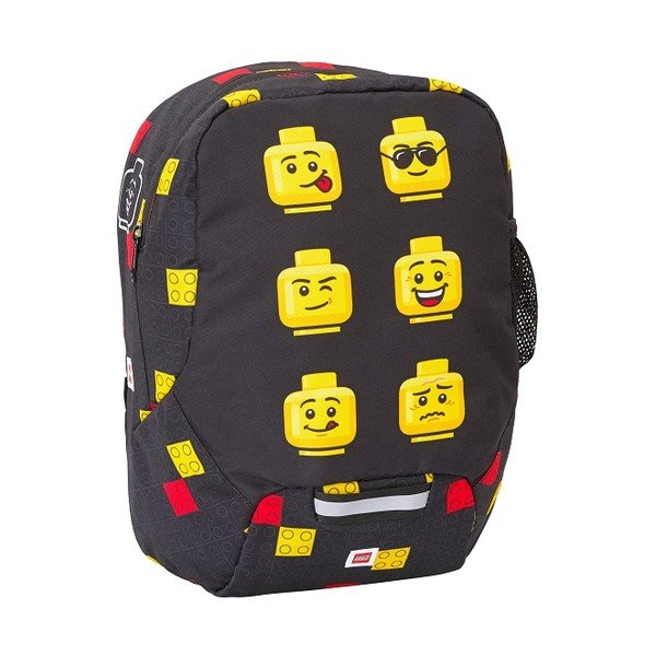 Černý batoh do školky LEGO® Faces Black