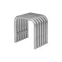 Metallist aiatool hõbedases värvitoonis Nokk - noo.ma