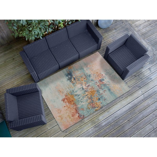 Beež õuevaip 150x80 cm Fancy - Universal-image-1