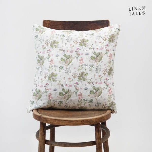 Linane padjapüür 50x50 cm White Botany - Linen Tales