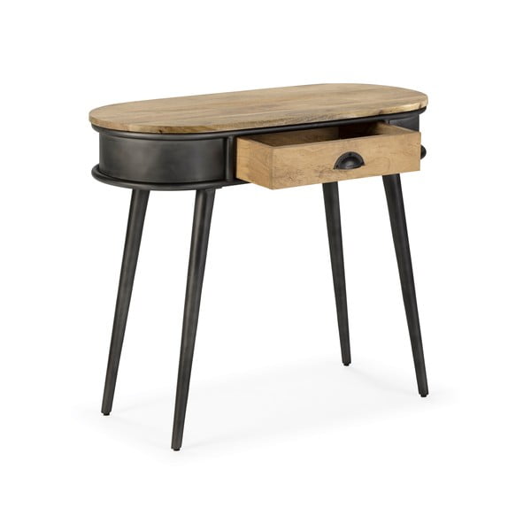 Must konsoollaud 38x90 cm Delhi - Marckeric-image-2