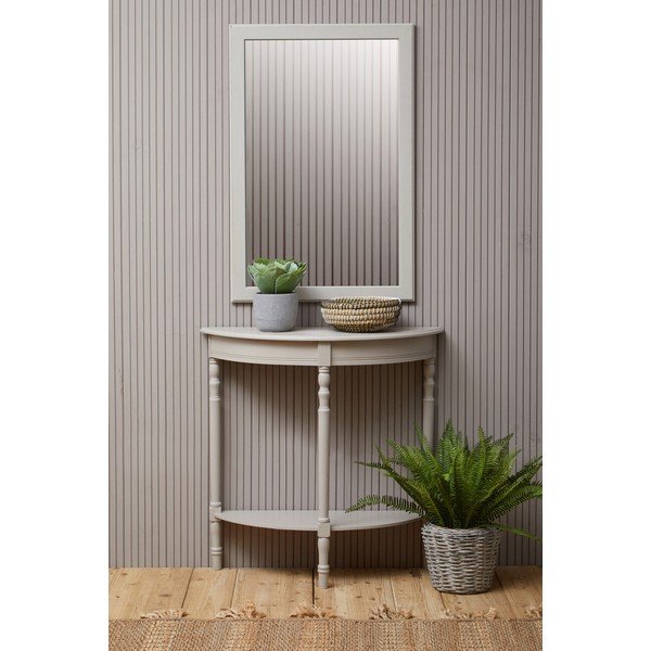 Beež männipuidust konsoollaud 30x80 cm Heritage - Premier Housewares-image-1