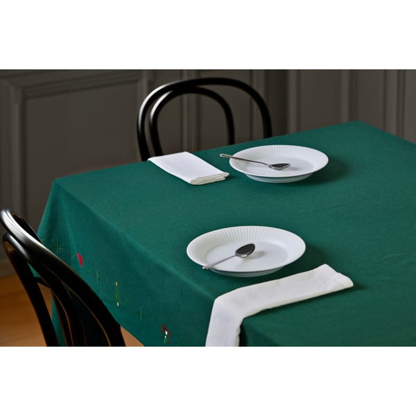 Jõulumotiiviga puuvillaseguga laudlina 150x270 cm Christmas Fable - JUNA-image-3