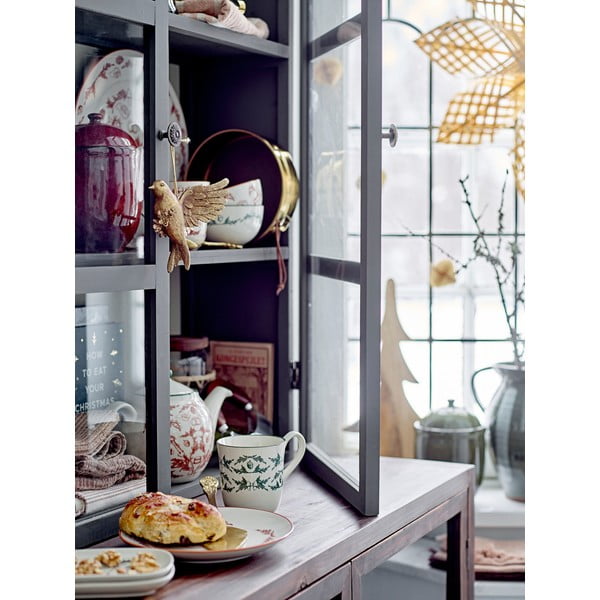 Kivikeraamikast jõulumotiiviga magustoidutaldrikud 2tk komplektis Hollie - Bloomingville-image-2