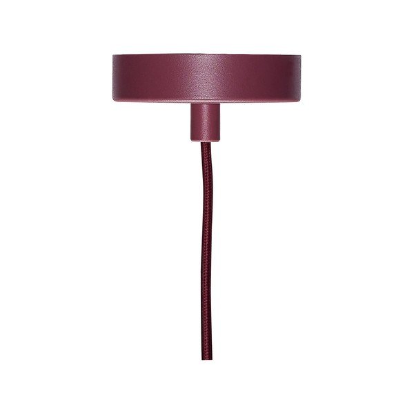 Burgundiapunane/helesinine metallist hämardatav ripplamp ø 25 cm Luminary - Hübsch-image-3