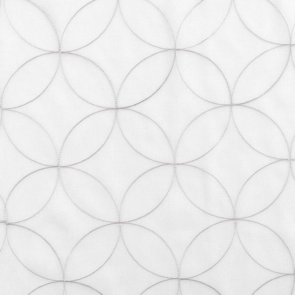 Valge-hall voile kardinad 2 tk komplektis 60x90 cm Olympia - douceur d'intérieur-image-3