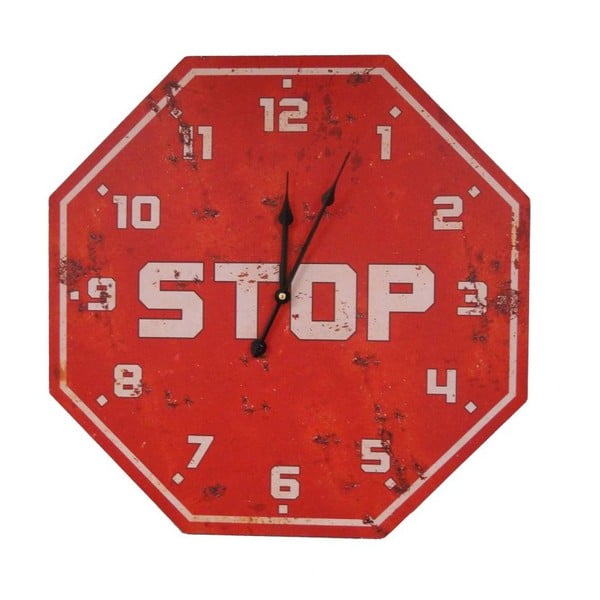 Nástěnné hodiny Stop