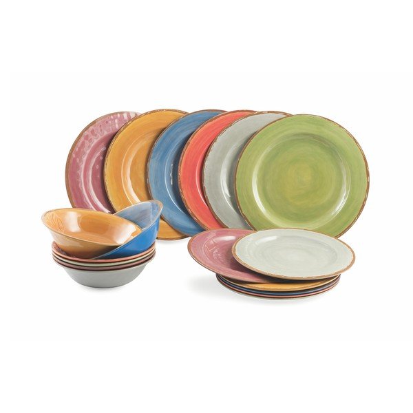 18dílný set barevného nádobí Villa d'Este Lucia-image-1