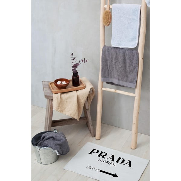 Valge-must vannitoamatt 60x40 cm Prada - Really Nice Things-image-1