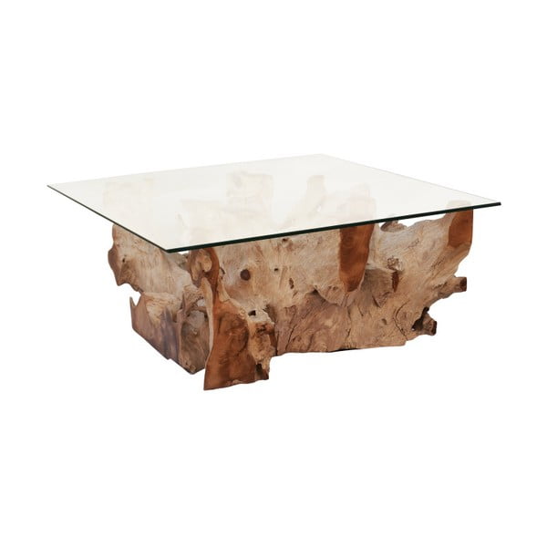 Konzolový stolek z teakového dřeva Moycor Root