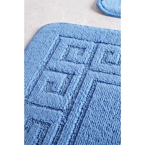 Sinine vannitoamatt 50x70 cm Ethnic - Foutastic-image-2