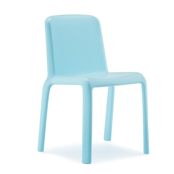 Modrá židle Pedrali Snow Junior