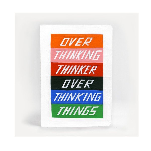 Poznámkový blok U Studio Design Overthinking