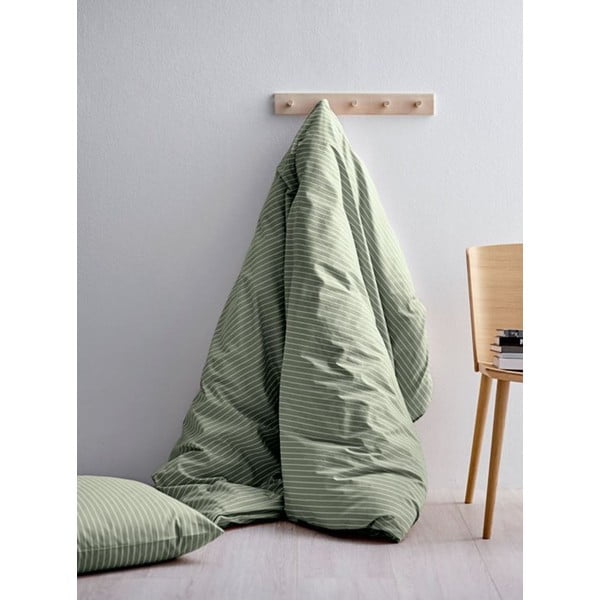 Heleroheline ranforce puuvillane üheinimesevoodilina, 140 x 200 cm, triibuline. Common - Södahl-image-1