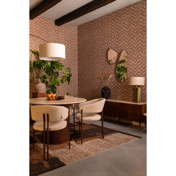 Pruun villane vaip 160x230 cm Briton – Dutchbone-image-1