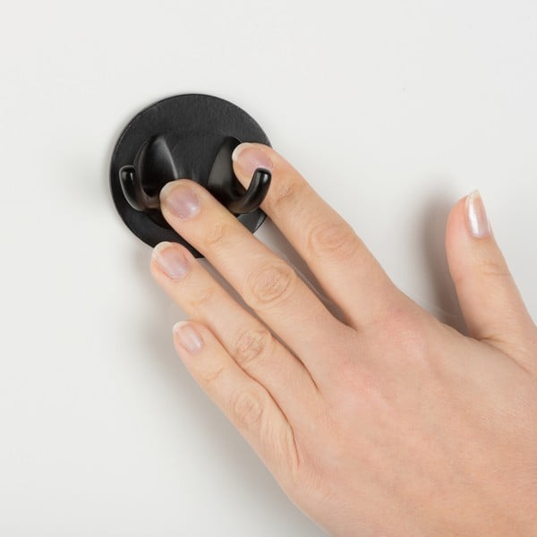 Must/puiduvärvi klaasikuivataja nagiga 24 cm Bambusa – Wenko-image-4