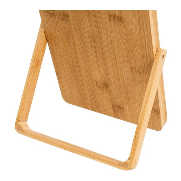 Kosmeetikapeegel bambusraamiga 20x27 cm - Casa Selección-image-3
