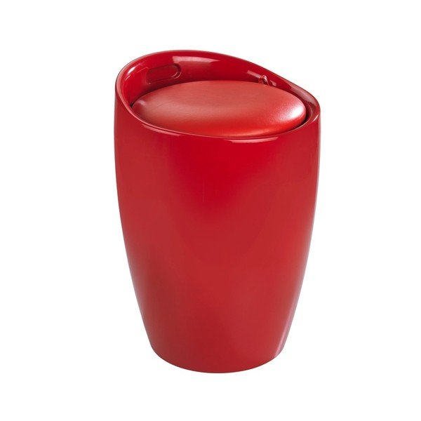 Punane pesukorv ja pesukast ühes , 20 l Candy - Wenko-image-1