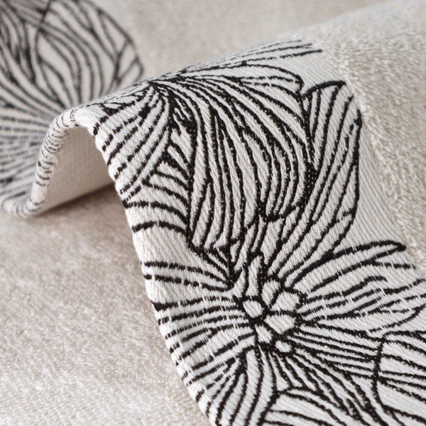 Elevandiluu värvi frotee puuvillane rätik 50x100 cm Valencia - My House-image-3