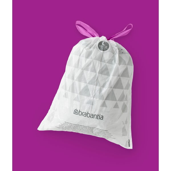 Prügikotid, 40 tk komplektis 12 l PerfectFit C - Brabantia-image-1