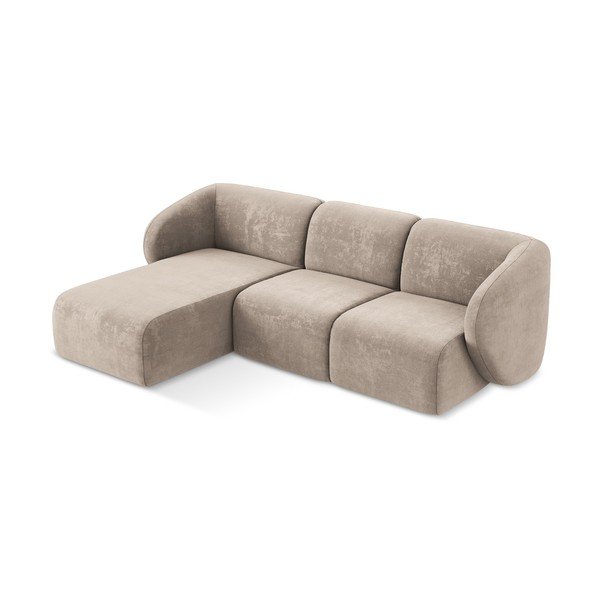 Helepruun šenill-nurgadiivan (vasak nurk/diivanvoodiga) Lani - Makamii-image-2