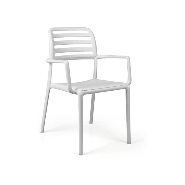 Bílá zahradní židle Nardi Garden Costa