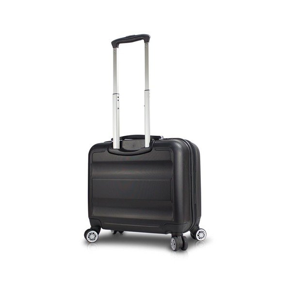 Černý cestovní kufr na kolečkách s USB portem My Valice COLORS LASSO Cabin Suitcase