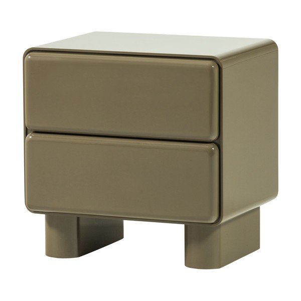 Roheline läikiv öökapp Lustra - WOOOD-image-2