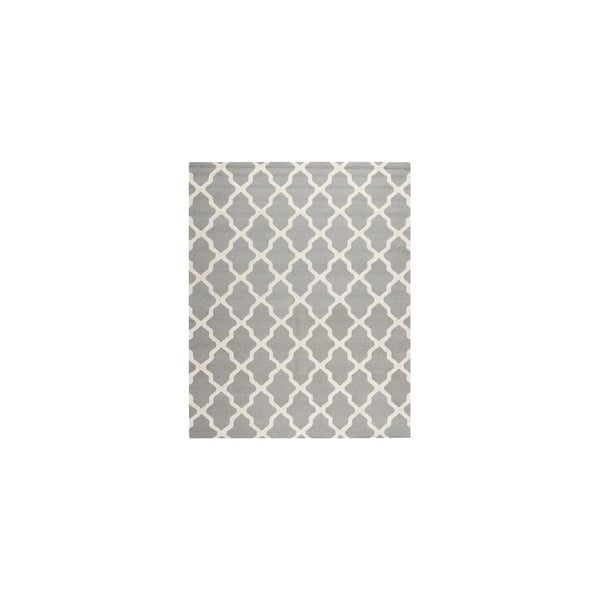 Vlněný koberec Ava Light Grey, 243x304 cm