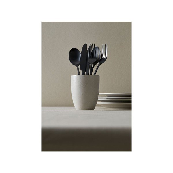 Mustast roostevabast terasest söögiriistad 16 tk Bestik - Bitz-image-4